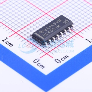 模拟开关/多路复用器 CD74HC4051M96 SOIC-16 TI/德州 电子元器件