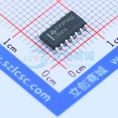 缓冲器/驱动器/收发器 SN74LVC07ADR SOIC-14 TI/德州 电子元器件