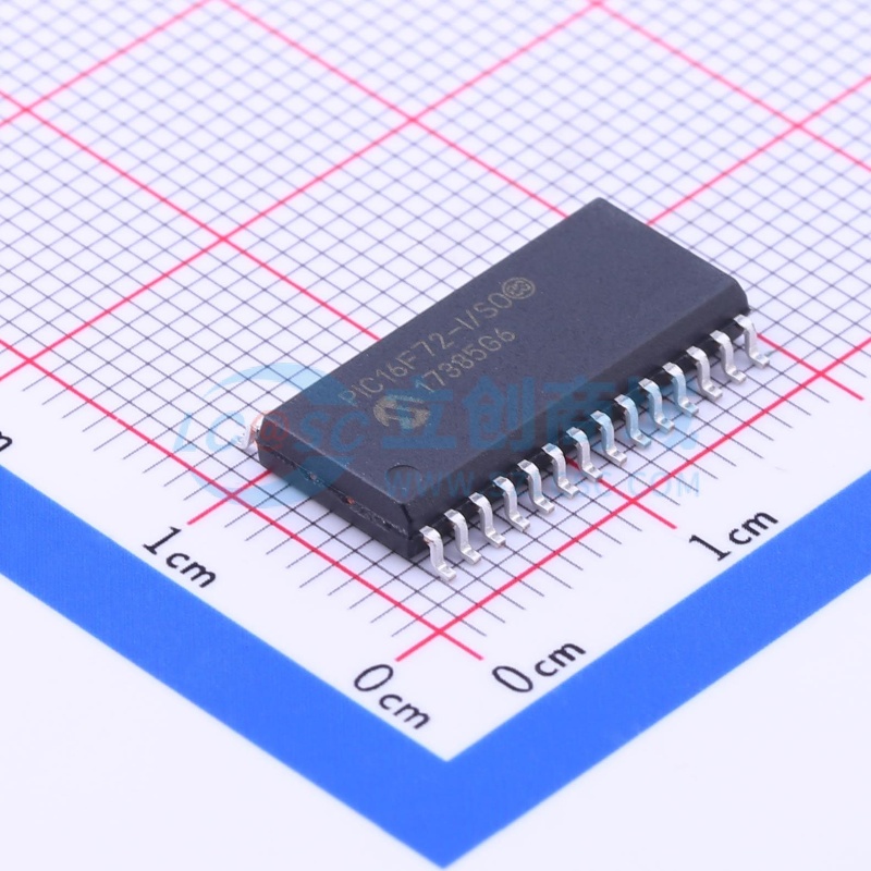 单片机(MCU/MPU/SOC) PIC16F72-I/SO SOIC-28 MICROCHIP(美国微芯