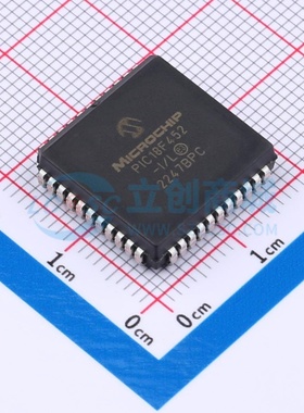 单片机(MCU/MPU/SOC) PIC18F452-I/L PLCC-44(16.6x16.6) MICROCH