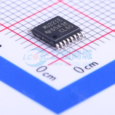 RS232芯片 SN65C3221EPWR TSSOP-16 TI/德州 电子元器件原装正品