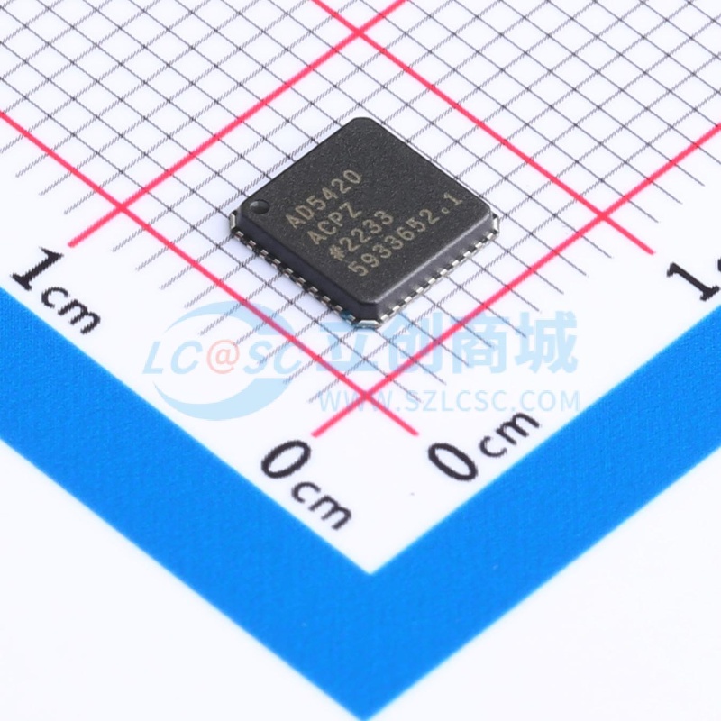 数模转换芯片DAC AD5420ACPZ-REEL7 LFCSP-40 ADI(亚德诺) 元器件