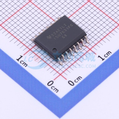 数字隔离器 ISO7631FCDWR SOIC-16 TI/德州 电子元件配单原装正品