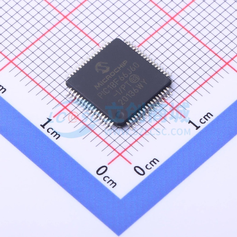 单片机(MCU/MPU/SOC) PIC18F66J60-I/PT TQFP-64 MICROCHIP(美国