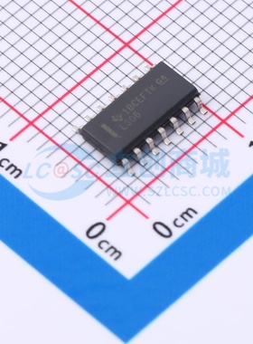 反相器 SN74LS06D SOIC-14 TI/德州 电子元器件配单原装正品