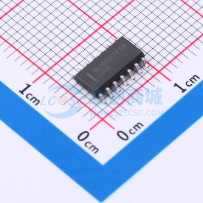 反相器 SN74LS06D SOIC-14 TI/德州 电子元器件配单原装正品