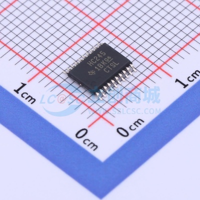 缓冲器/驱动器/收发器 SN74HC245PW TSSOP-20 TI/德州 电子元器件