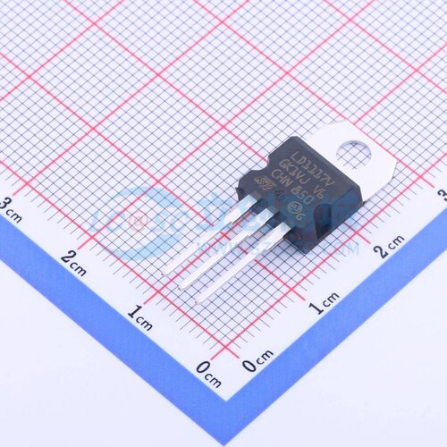 线性稳压器(LDO) LD1117V TO-220 意法半导体芯片 电子元器件配单