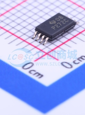运算放大器 TLC272CPW TSSOP-8 TI/德州 电子元器件配单原装正品