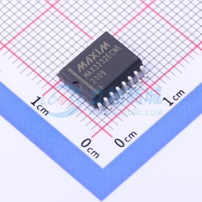 RS232芯片 MAX3232ECWE+T SOIC-16 MAXIM(美信) 电子元件原装正品