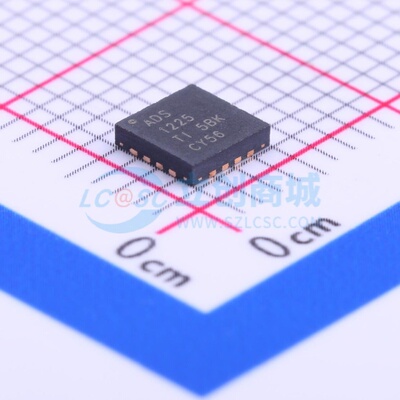 模数转换芯片ADC ADS1225IRGVR VQFN-16 TI/德州 电子元器件配单