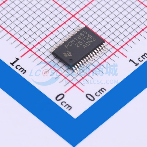 ADC/DAC芯片 PCM1863DBT TFSOP-30 TI/德州 电子元件配单原装正品