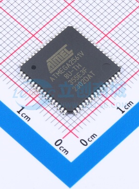 单片机(MCU/MPU/SOC) ATMEGA2561V-8AU TQFP-64 MICROCHIP(美国微