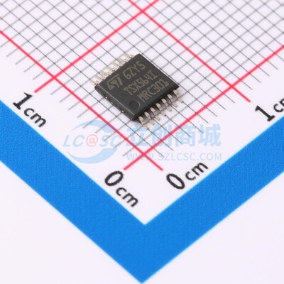 运算放大器 TSX564IPT TSSOP-14 意法半导体芯片 电子元器件配单