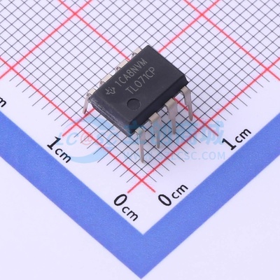 FET输入运放 TL071CP PDIP-8 TI/德州 电子元器件配单原装正品