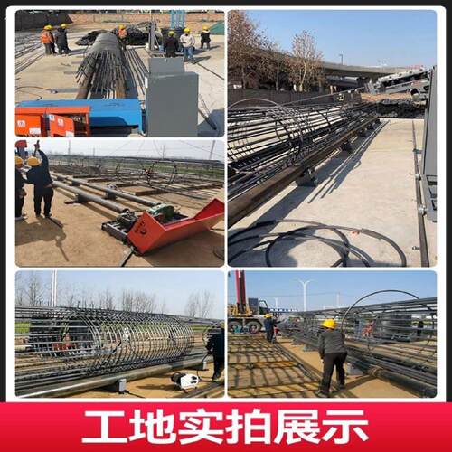 全自动数控钢筋笼绕筋机单双筋滚笼机地滚机钢筋成型机盘筋滚焊机