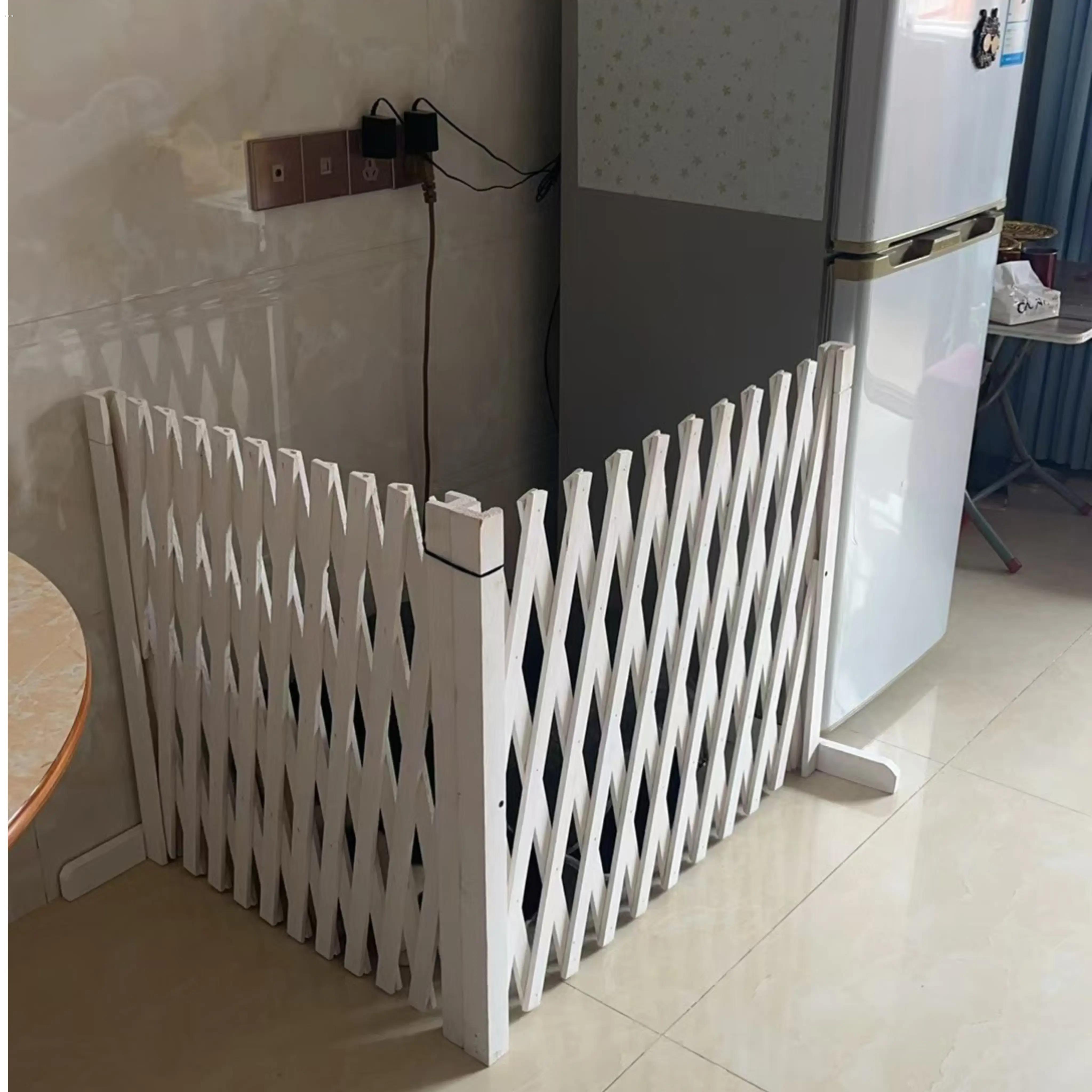 宠物围栏栅栏隔离门户外室内伸缩隔断拦猫拦狗栅栏挡板隔离网门栏