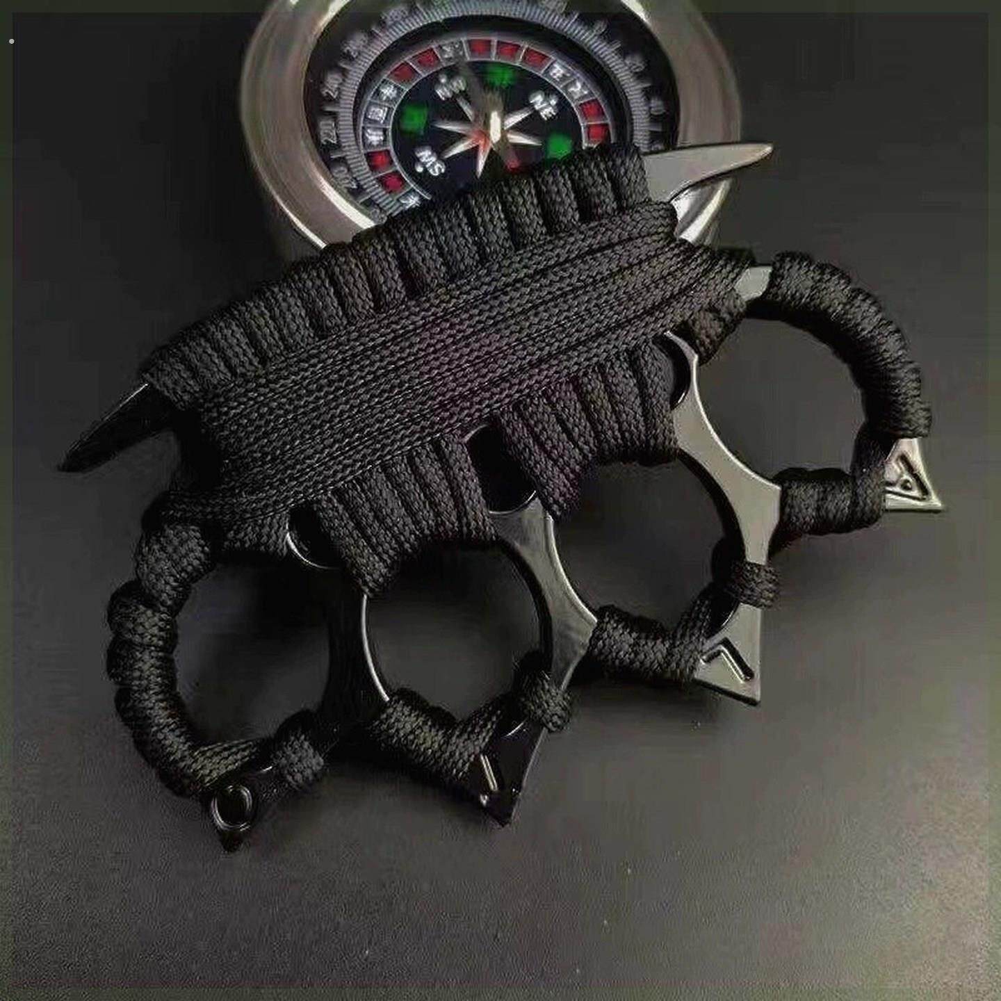 指虎合法防身武器手扣拳扣钥匙扣四指拳套手衣架戒指破窗防狼神器