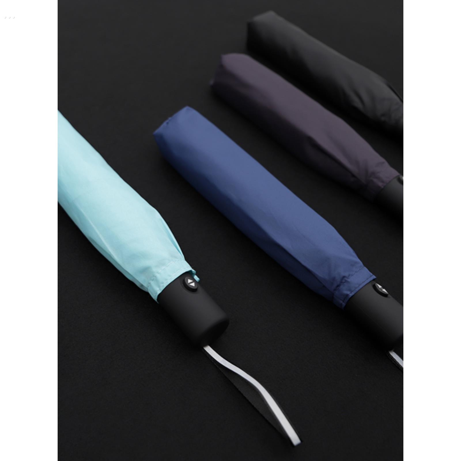 日系超轻全自动伞晴雨两用男女小清新森系复古简约纯色折叠铅笔伞