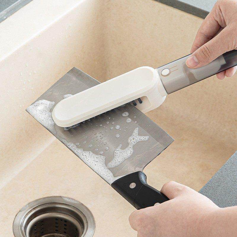 刀具清洗刷护手刷子厨房专用辅食机刀片清洗刷餐具筷子刀叉清洗刷