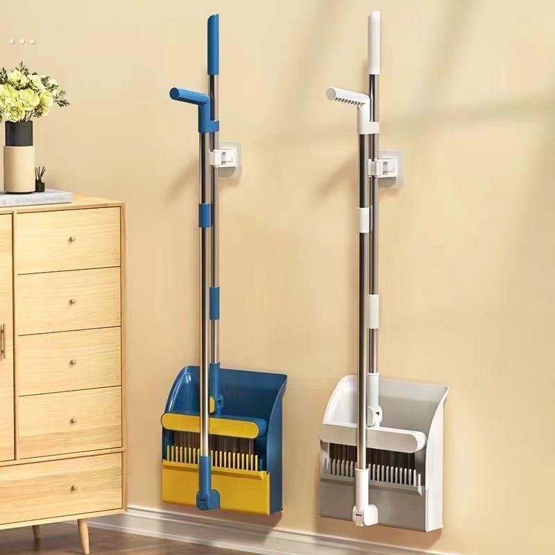 加厚旋簸箕转扫把组合软毛扫把头不粘头发扫地笤帚套装两件套