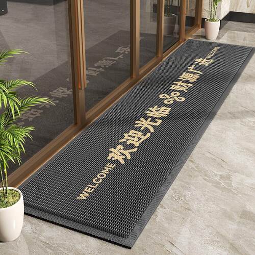新款可定制商用店铺酒店门口迎宾地毯入户门地垫防滑垫进门脚垫