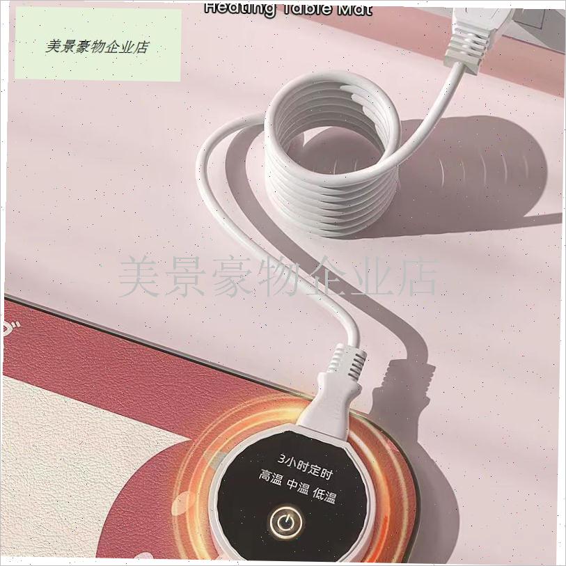 加热鼠标垫超大发热桌垫暖桌x垫办公室学生写字加热垫子暖手桌垫.