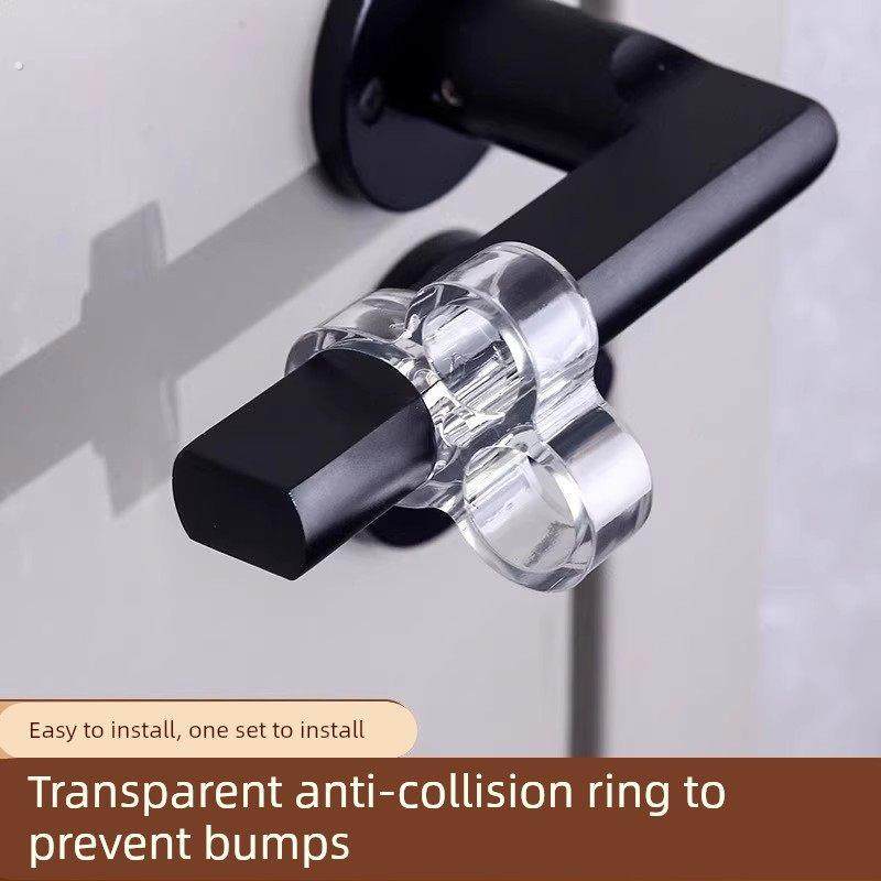 精品门窗防撞神器防碰撞硅胶开门缓冲器窗户断桥铝窗门把手保护套
