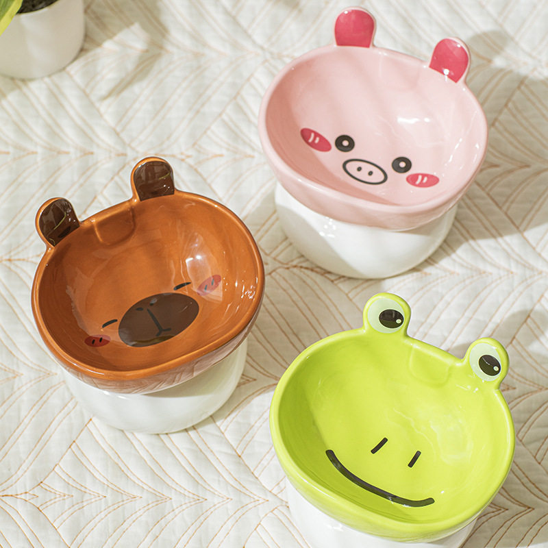 猫碗陶瓷高脚防打翻口径饭盆狗狗碗猫猫喝水猫咪饭碗猫碗大食宠物,宠物/宠物食品及用品,宠物智能碗,淘宝优惠券,粉丝福利购,淘宝优惠卷