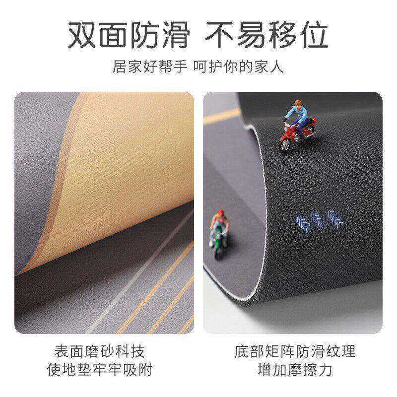 卫生间干地垫室防滑吸水厕所强门口洗科手间技布速脚垫地2024浴毯