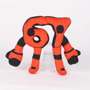 变异黑化67数字人猫头鹰毛绒玩具窃取脑腐山海经新款玩偶儿童礼物