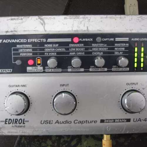Edirol UA-4FX COSM效果器USB音频接口议价