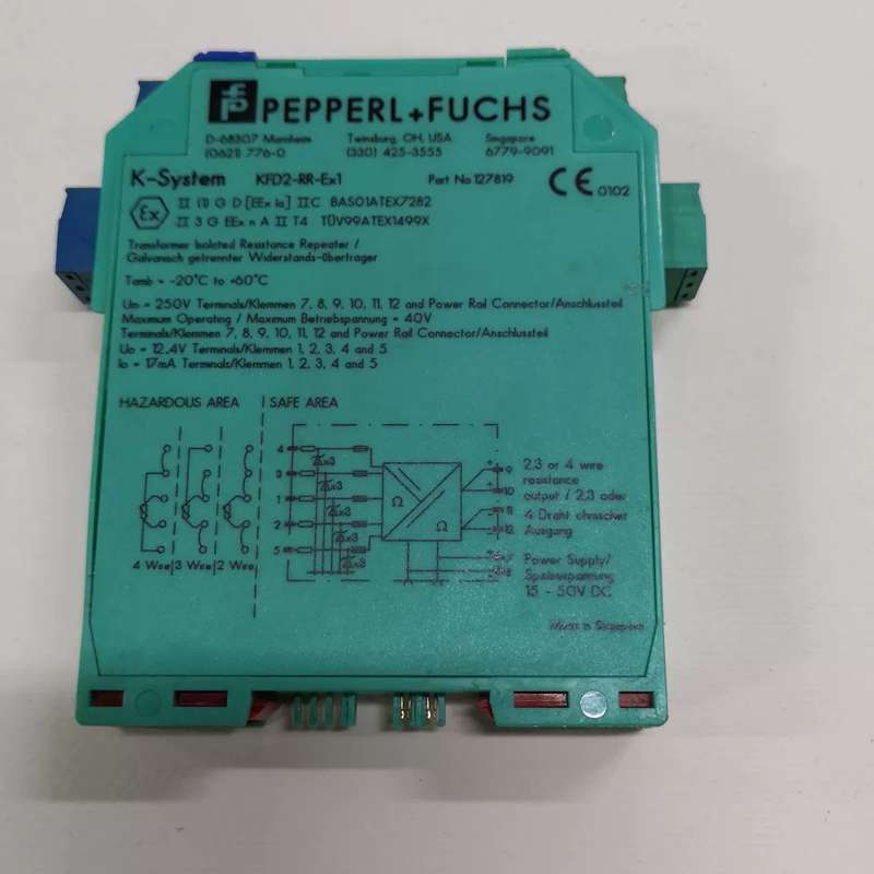 KFD2-RR-Ex1温度中继器安全隔离栅的订货号127819议价