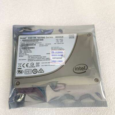 SSDSC2BA800G3C DC S3700 800GB S3610 SSDSC2BX800G4K 议价
