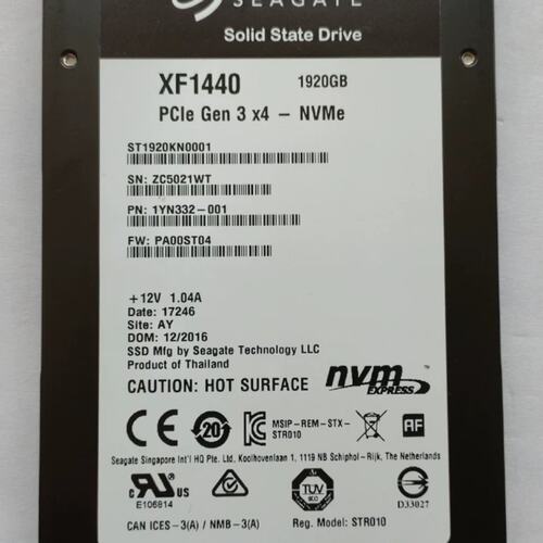 F1440 1.92T U2 NVME ST1920KN0001 PCIE3.0 服务器 提供测报议价