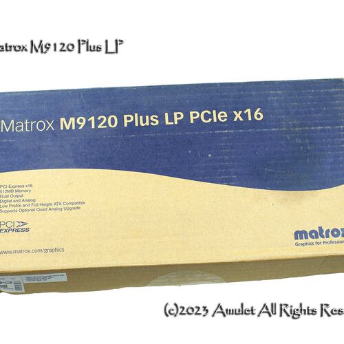 trox/迈创 M9120 Plus LP PCIe M9120-E512LPUF 双屏四屏显卡议价