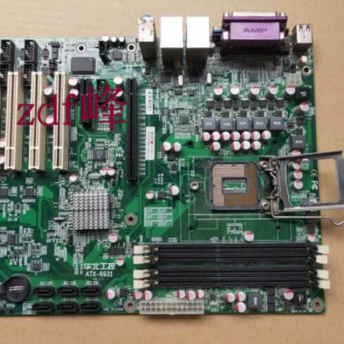 华北工控 ATX-6931 H61 1155针双intl千兆网串口台式电脑主板议价