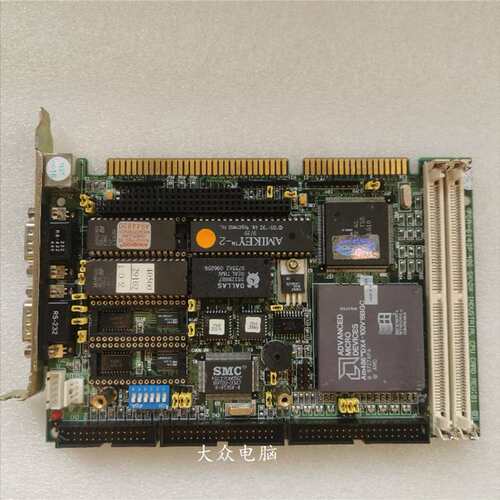 PCA-6143P 486 SX/DX REV:B1 ISA半长工控主板带CPU议价