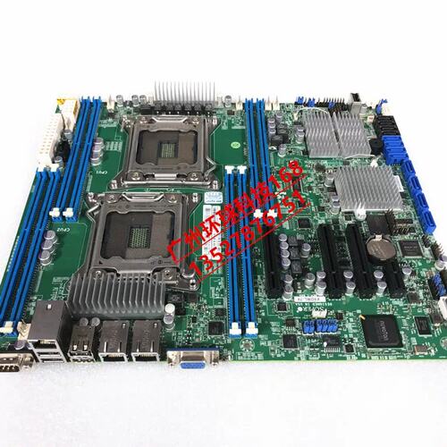 X9DRL-7F 2011针 双路服务器主板 支持E5-2690V2器议价