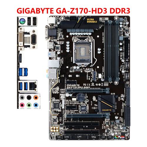 / Z170 MX HD3 Z270P D3 H270 Gaming 3 5 DS3H主板议价