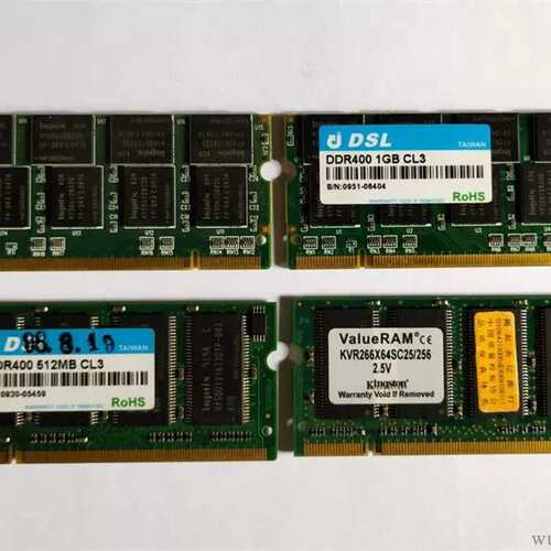 笔记本 SD512MB PC133 内存条DDR400 1g Kvr266 256M台式机条子议