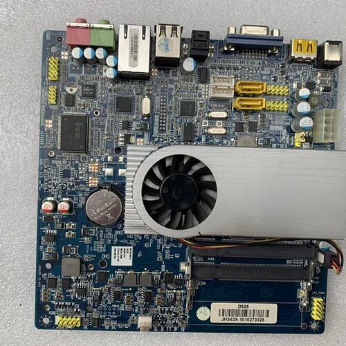 上海JHS629-10-A50 D525 DDR2 12V供电 pos机 一体机主板议价