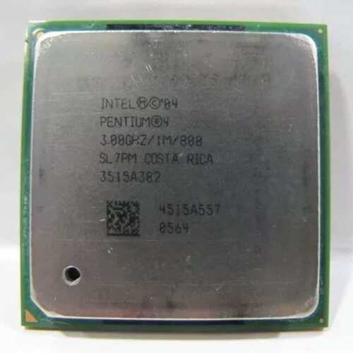 奔腾四P4 3.0E/1M/800 超2.8E 478针CPU 865主板用SL7PM SL7E4议