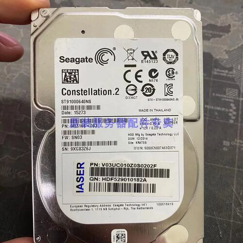 1T SATA 7.2K 2.5寸 ST91000640NS NF5270 NF5280 M3 M4硬盘议价