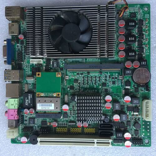 ITX-RS880M-SIG4 AMD 送CPU 主板 HTPC 17X17cm 主板实物图议价