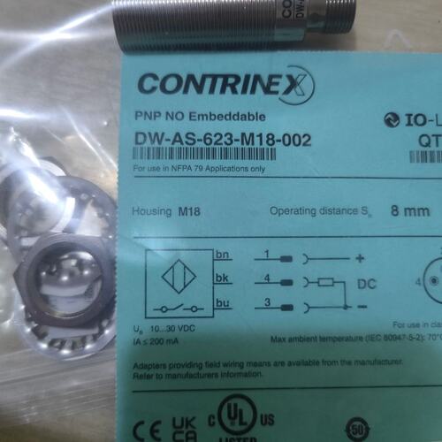 DW-AS-623-M18-002康睿得CONTRINEX传感器，无票议价