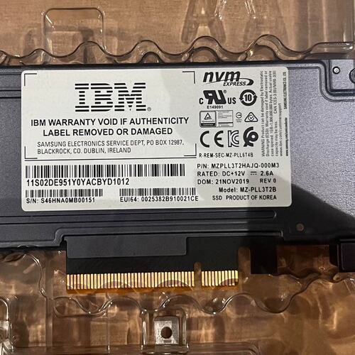 3.2T PCIE3.0 NVME MZPLL3T2HAJQ-000M3 服务器SSD PM1725B议价