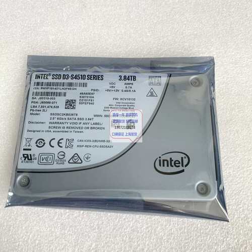 SSDSC2KB038T8 DS3-S4510 3.84T SATA SSD 企业级固态硬盘议价
