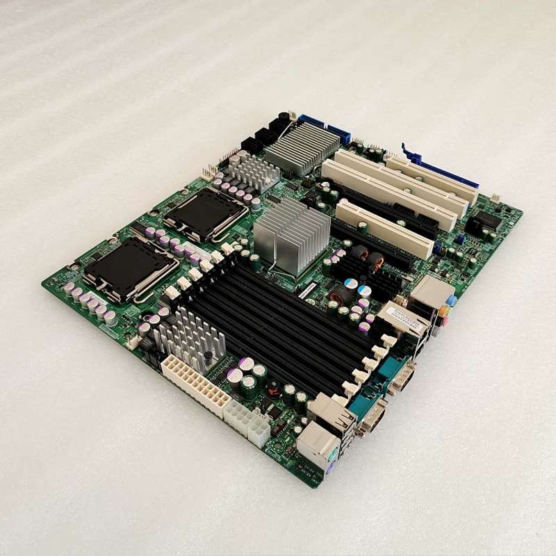正品X7DAL-E+ X7DAL-E双至强771工作站非编主板支持54CPU议价