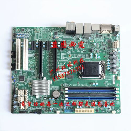 X11SAE 服务器工作站主板1151针 支持 E3 1225V6 器议价